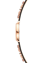 Load image into Gallery viewer, Billie Rose Gold Tone Putty Strap Watch, 34mm