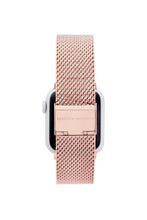 Load image into Gallery viewer, Apple Watch® Strap Pressed Mesh Rose Gold
