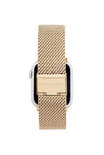 Load image into Gallery viewer, Apple Watch® Strap Pressed Mesh Gold
