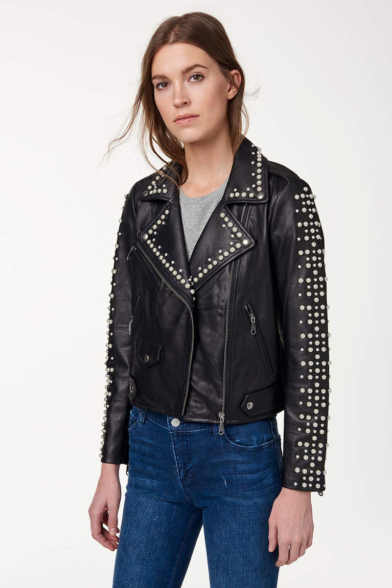 【CLANE】PEARL DOT JACKET Pearl jacket – Line & Dot