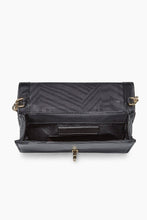 Load image into Gallery viewer, Chevron Quilted Small Love Crossbody

